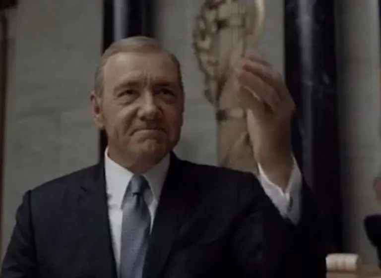 Increí­ble: protagonista de House of Cards felicitó a Pinedo por su presidencia