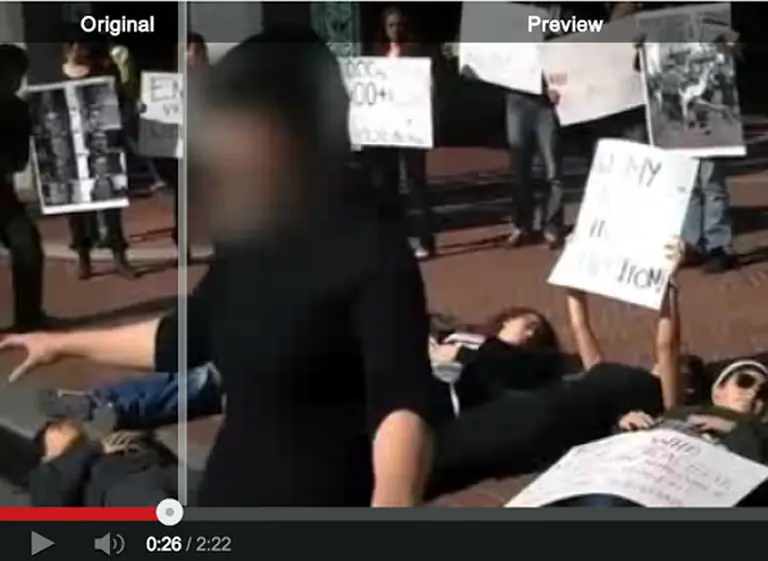 YouTube permite ahora ocultar objetos en vivo en los videos