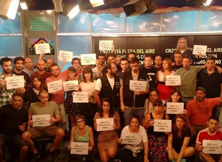 Cristóbal López despidió 136 trabajadores de CN23 y cortan transmisión del canal