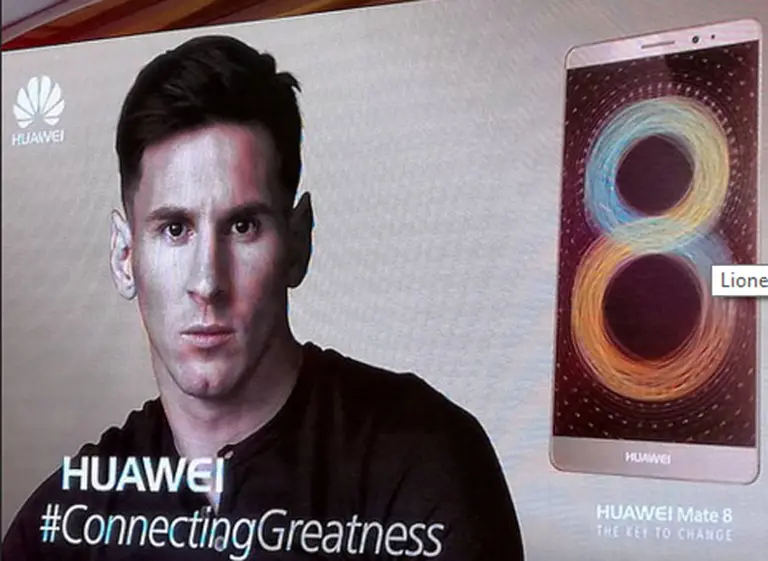 Huawei contrata a Messi como su nuevo embajador de marca para pelearle el liderazgo a Samsung