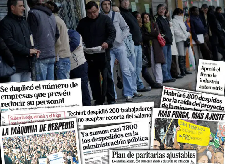 El Gobierno admitió que hubo 27.000 despidos en el sector privado en los últimos cuatro meses