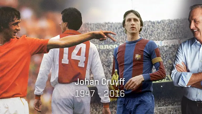 El fútbol total está de luto: murió Johan Cruyff