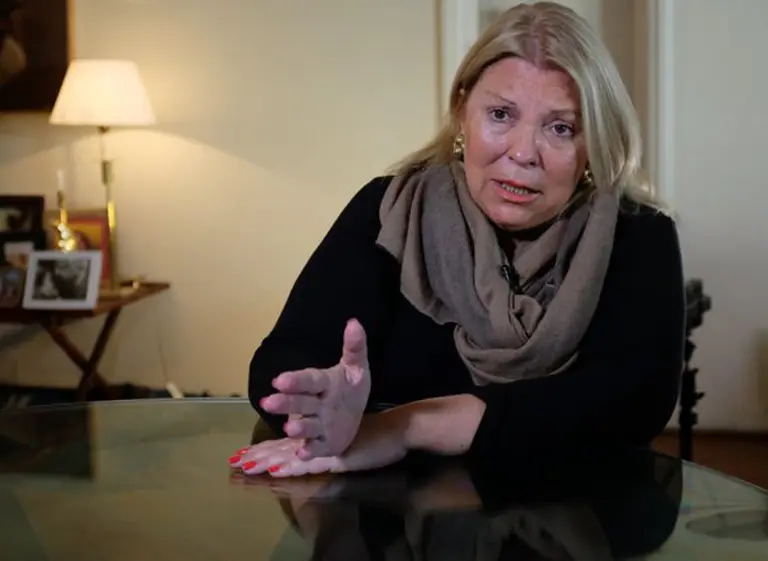 Carrió: "Para proteger a De Vido y Aní­bal Fernández, van por CFK"