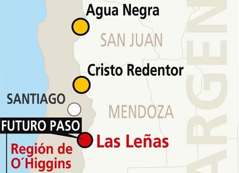 Argentina y Chile construirán un túnel con una inversión de 1.000 millones de dólares