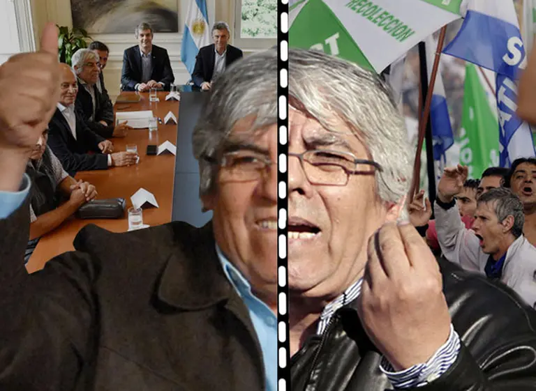 Presionado por sus bases, Moyano protesta sin romper con Macri