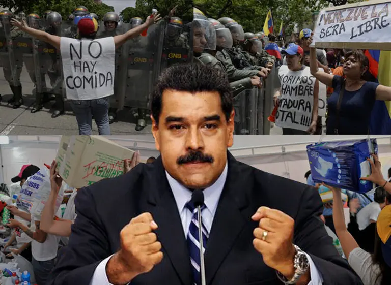 Maduro busca combatir la escasez de alimentos en Venezuela y pone a los militares a custodiar los suministros