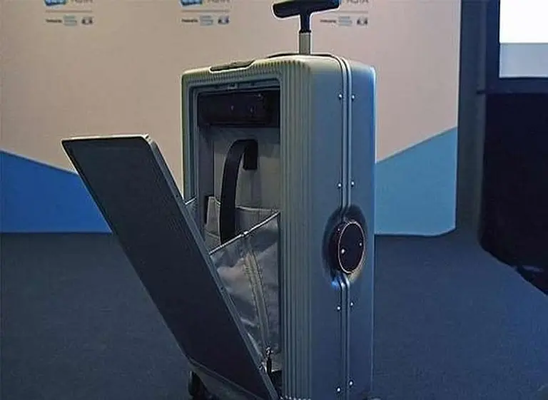 Especial para viajeros: llega la "valija inteligente" que lo sigue a donde vayas