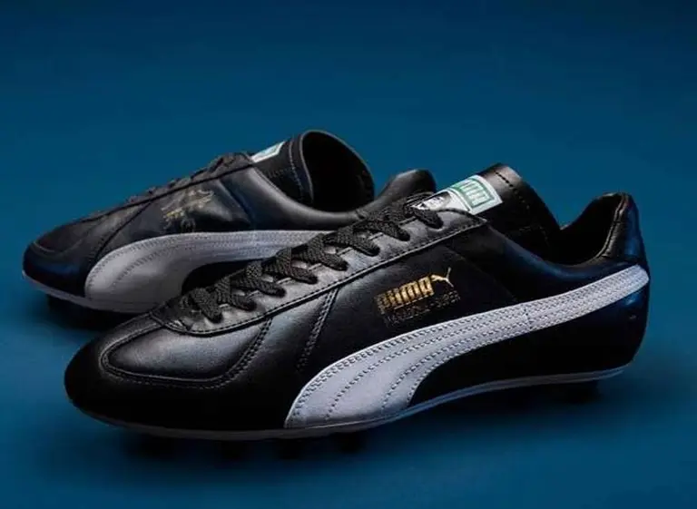 Puma relanza los botines que usó Diego Maradona en el Mundial 86