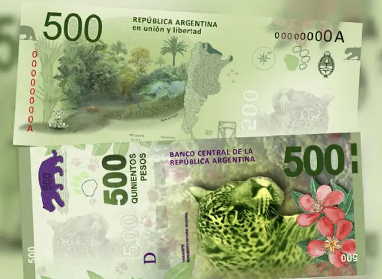 Debutó el mercado de billetes con un plus de 1% para el de $500