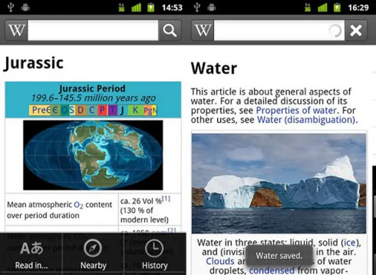 Wikipedia se reinventa para dispositivos Android