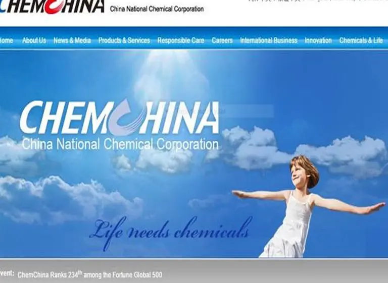 ¿Se viene el mayor grupo quí­mico del mundo? ChemChina y Sinochem planean su fusión