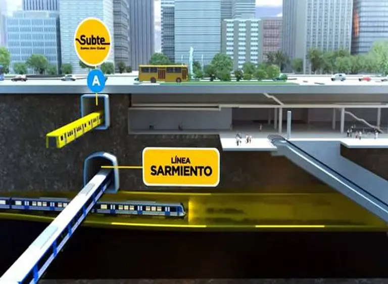 El Gobierno lanza plan por u$s14.000 millones para hacer mega estación de trenes debajo del Obelisco