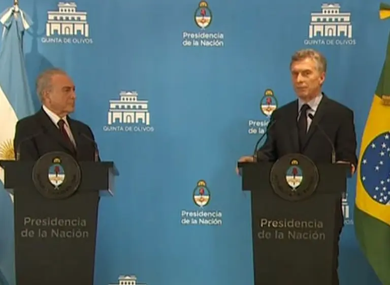 Cumbre en Brasil: en plena era Trump, los presidentes Macri y Temer intentarán impulsar el libre comercio