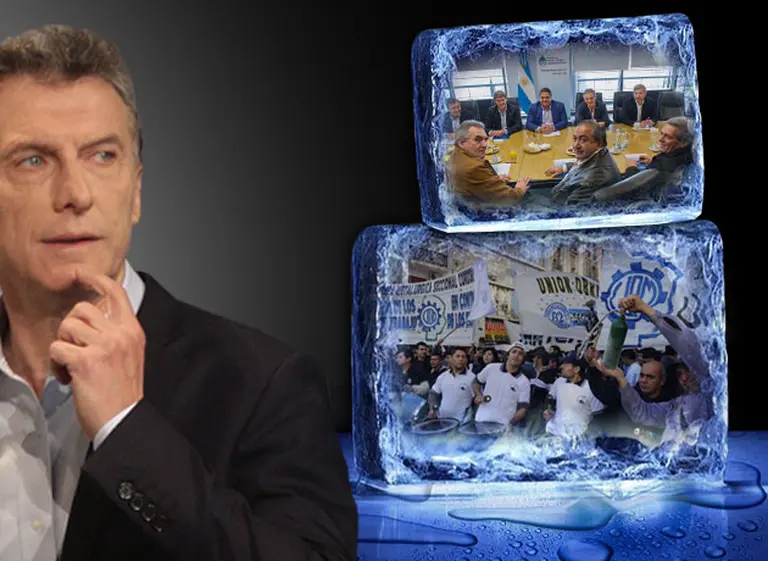 Con un "bono fantasma" para la CGT, Macri intenta una jugada de último momento para congelar el paro general