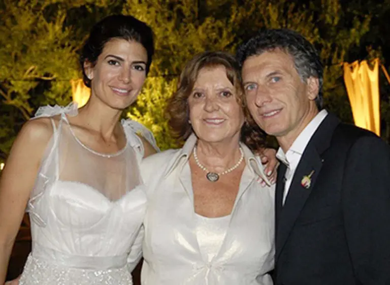 Habló la madre de Macri: "Mi hijo hace un gran sacrificio y estoy preocupada por él"