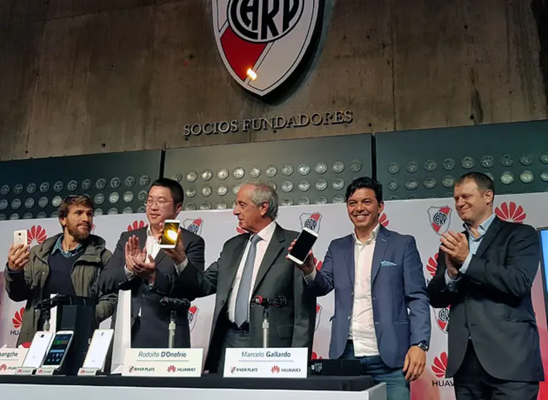 Huawei suma a River en su apuesta argentina y sponsoreo la camiseta