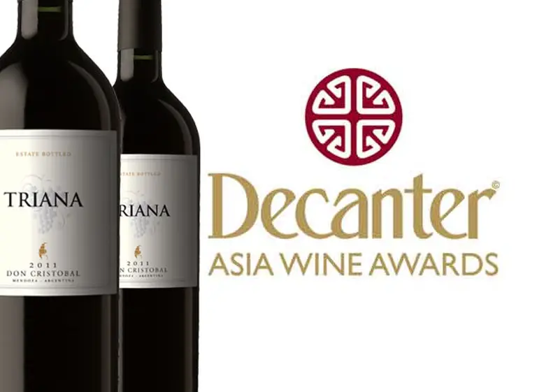 Vino argentino, premiado en Asia: Triana obtuvo el máximo galardón al mejor red blend