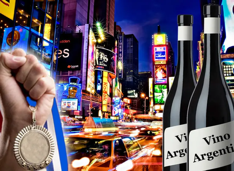 El vino argentino se promocionará en las emblemáticas pantallas gigantes de Time Square