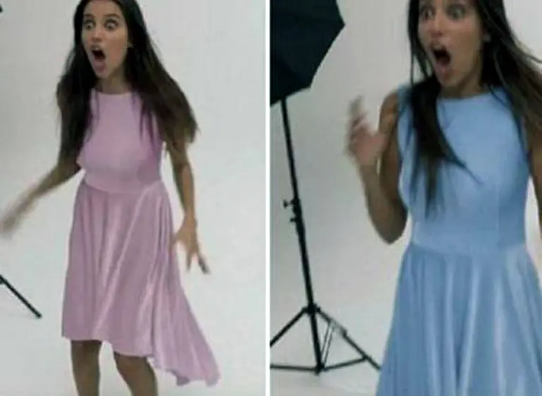 Moda del futuro: el vestido que cambia de color con un solo clic