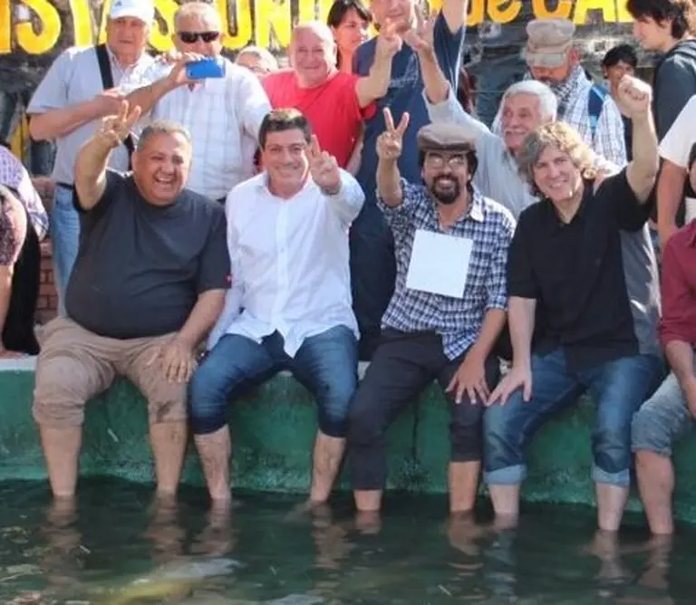 Amado Boudou, Mariotto y Esteche fueron echados del acto de la CTA