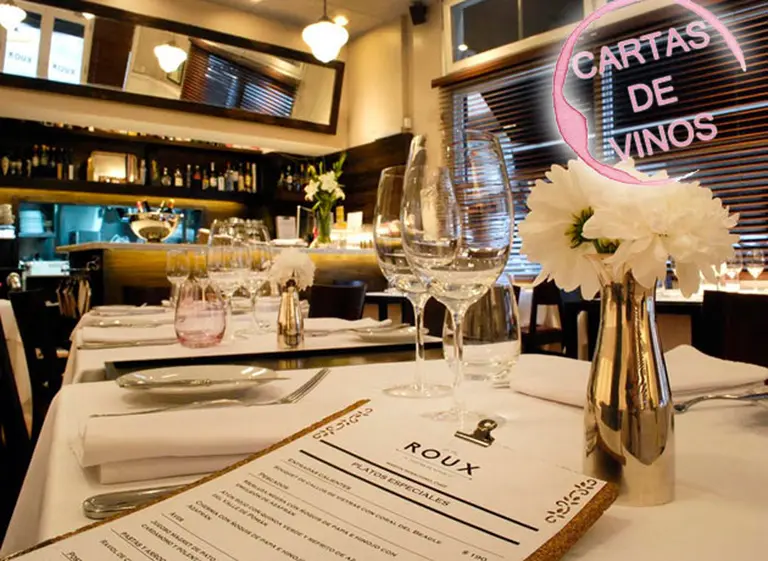 Cartas de vinos de Buenos Aires: qué propone Roux