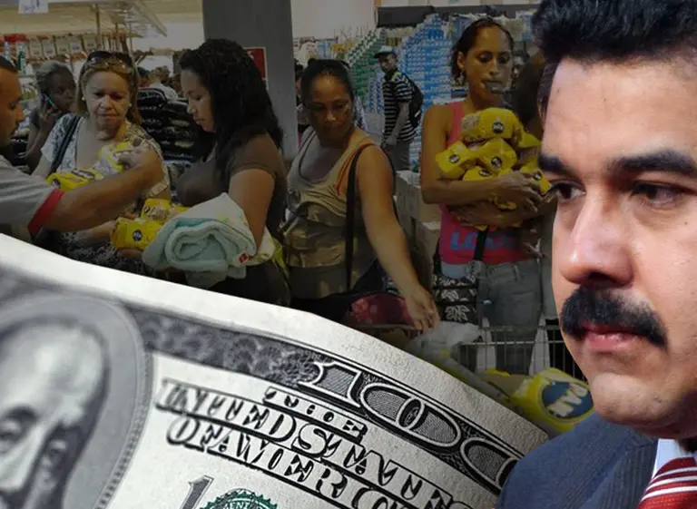 La Venezuela de Maduro está al rojo vivo: el dólar se dispara un 180% en 30 dí­as y se desata la hiperinflación