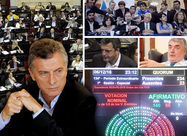 Tras la derrota en Ganancias, Macri redefine su estrategia e irá en busca de una recuperación polí­tica