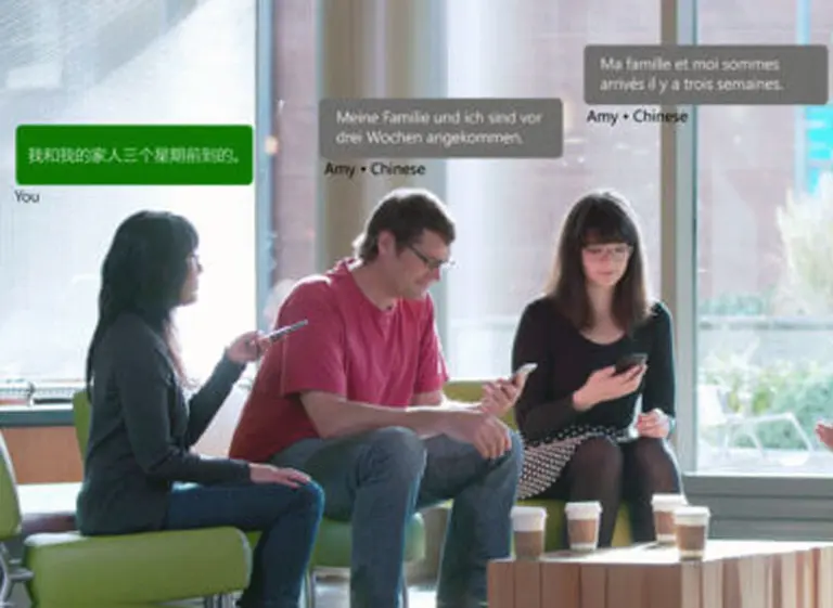 La traducción grupal en tiempo real llega al traductor de Microsoft