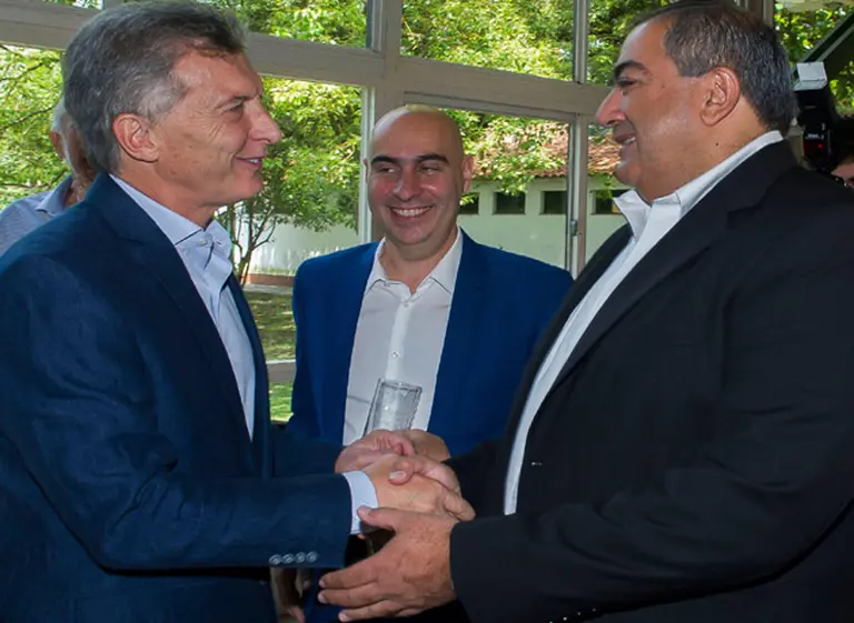 Macri refuerza alianza con CGT: ofrece más "diálogo" pero pide señales para inversión