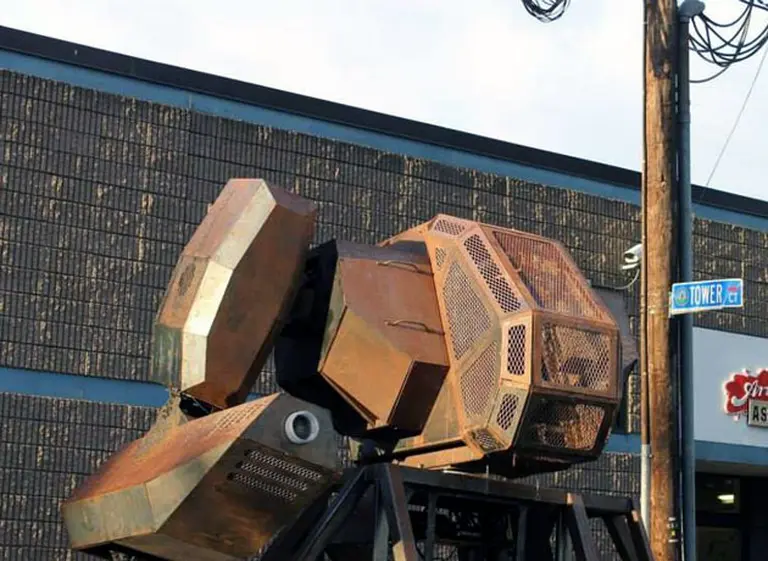 Crean un robot de lucha de cinco metros de altura