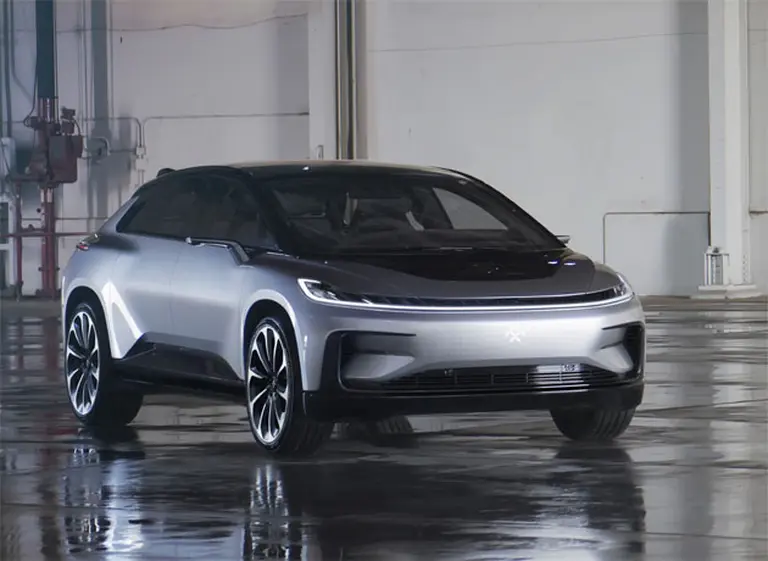 Presentan el FF 91: el auto eléctrico y autónomo más veloz del mundo
