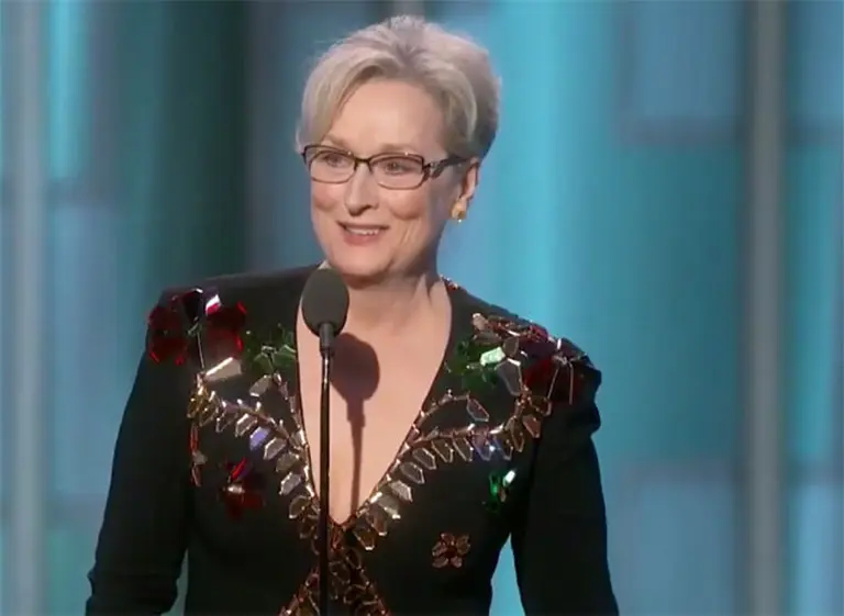 Trump dijo que Meryl Streep es una "actriz sobrevalorada"