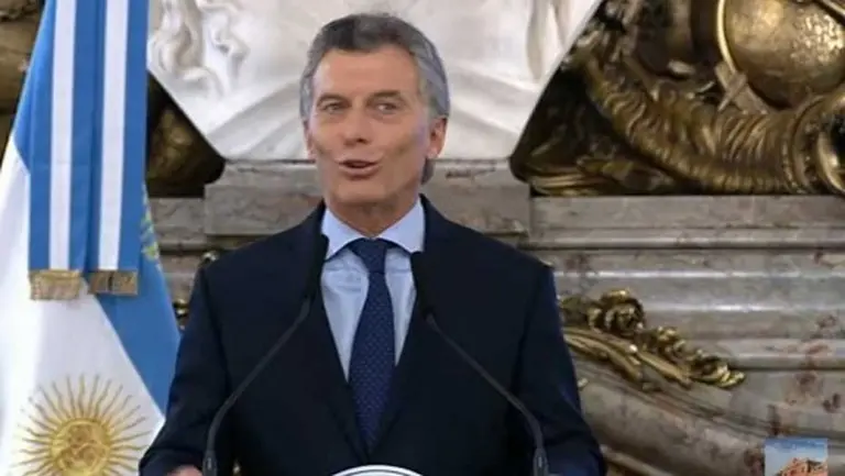 Mauricio Macri: "Hoy es un dí­a que abre una etapa para el futuro de la energí­a"