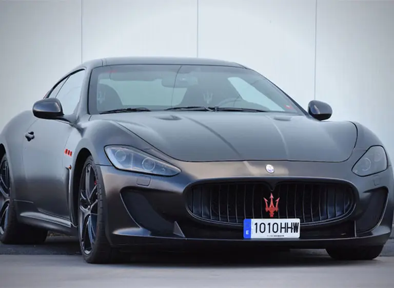 Venden un Maserati usado por Messi a precio de coleccionista