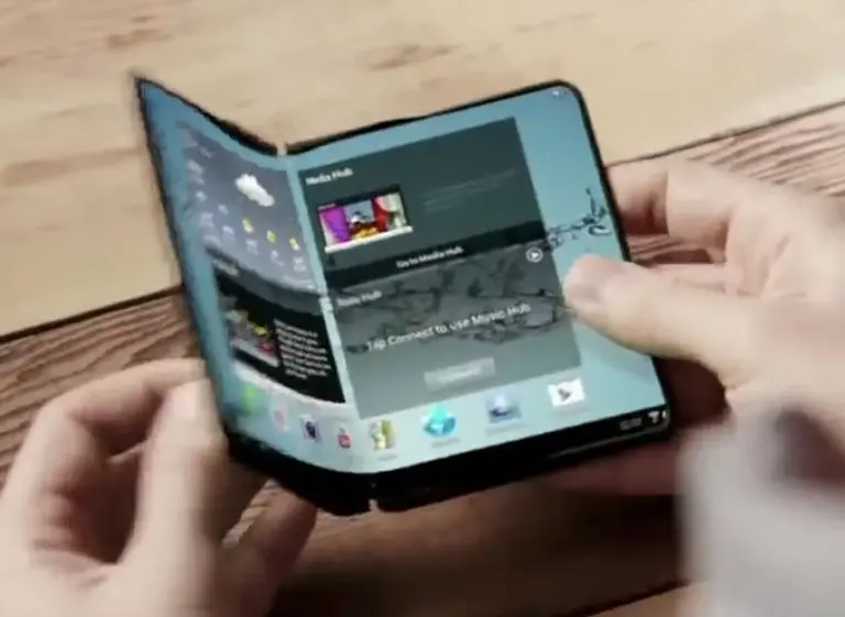El teléfono plegable de Samsung podrí­a ser una realidad este año