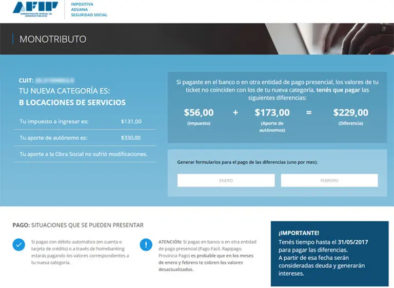 Qué deben hacer los monotributistas para beneficiarse con la moratoria que vence a fin de mes