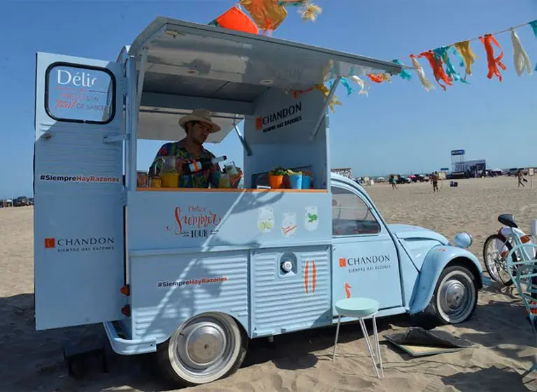 Chandon presenta la tercera edición del "Délice Summer Tour" en la Costa argentina