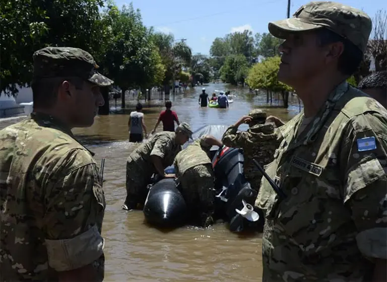 Ahora, la pelea por el costo polí­tico de las inundaciones: "zafa" Vidal y socialistas de Santa Fe culpan a Nación y Córdoba