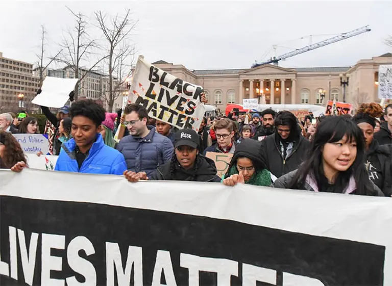 Protestas y saqueos en Washington, en la antesala de la asunción de Trump