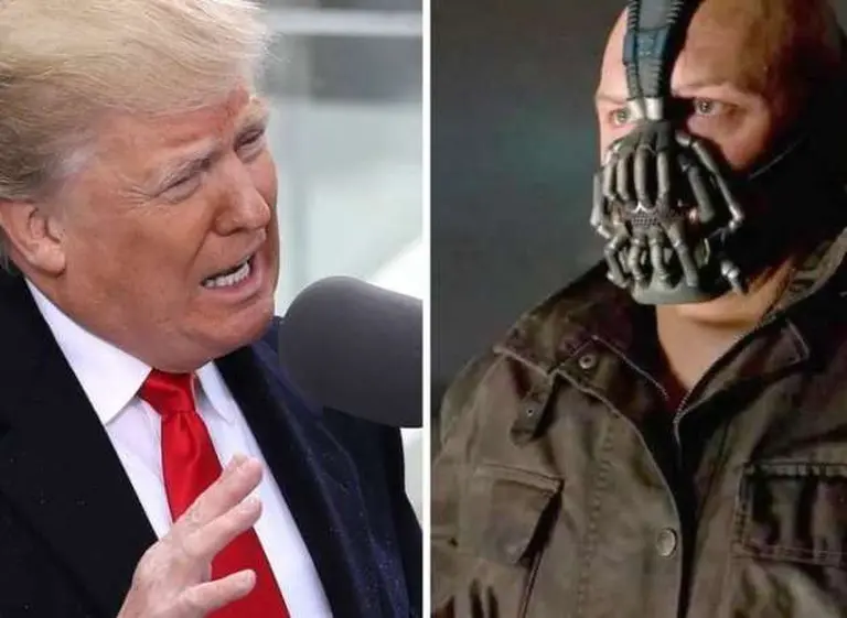 Comparan el discurso de Donald Trump con el de Bane, villano de Batman
