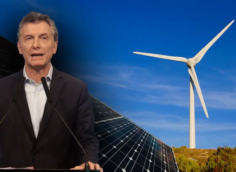 Energí­as limpias: Macri firmó contrato de 16 proyectos y apuesta a conseguir u$s4.000 millones de inversioÌn privada