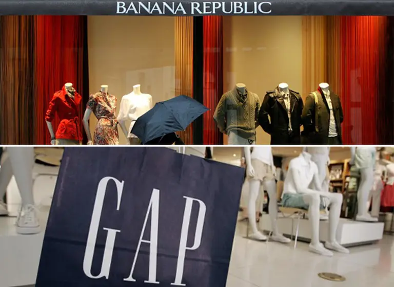 Será cada vez más difí­cil encontrar un local de Gap o Banana Republic