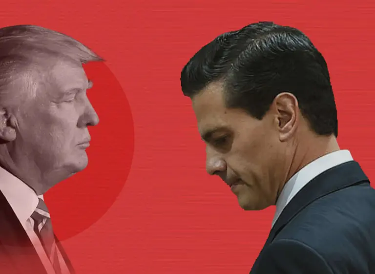 Trump y Peña Nieto hablaron una hora por teléfono y acordaron un "pacto de silencio"