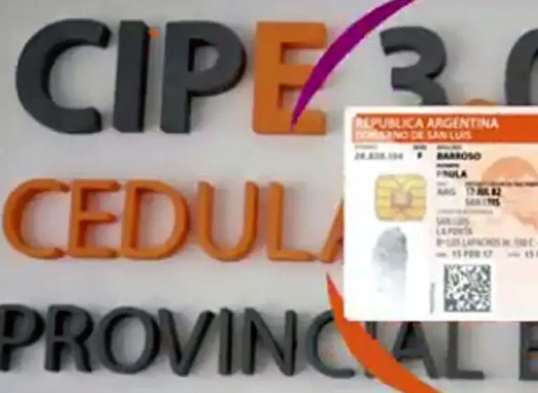 San Luis estrenó la tercera versión de su cédula de identidad electrónica