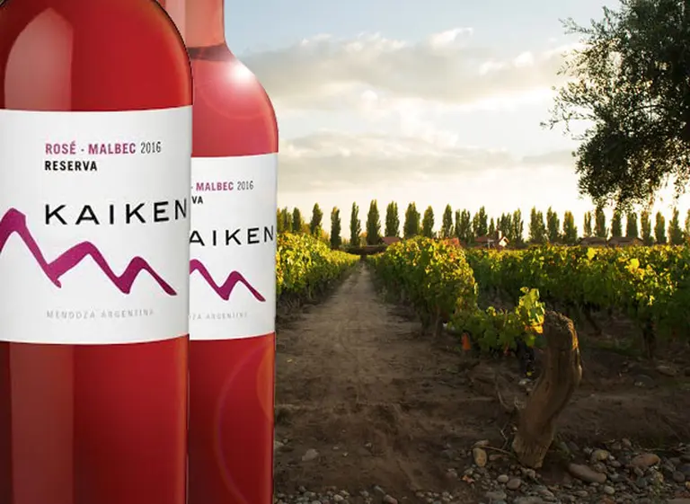 Update: nueva añada del rosado de Malbec de Bodega Kaiken, ahora con "estilo Provence"