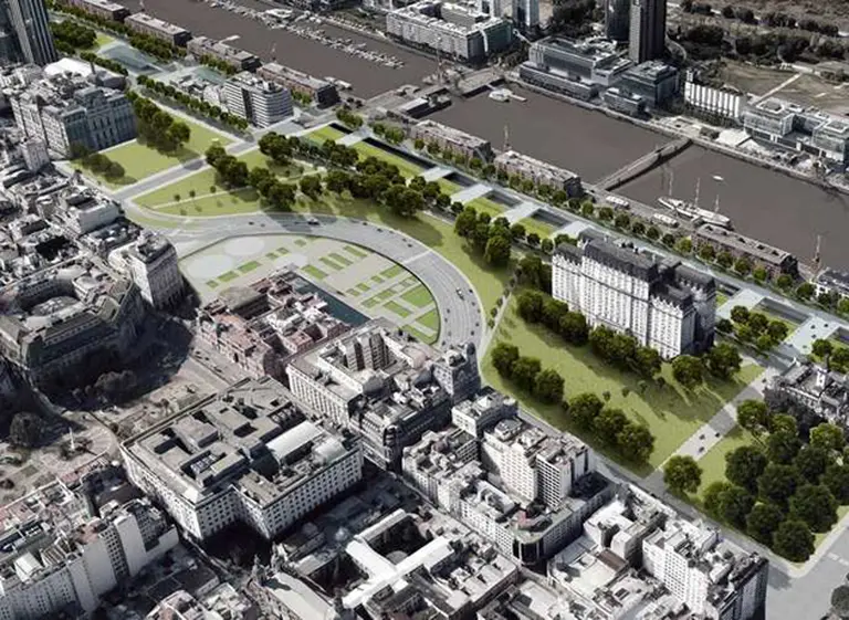 La Ciudad anuló contrato de obras del Paseo del Bajo a empresa sospechada de pagar coimas