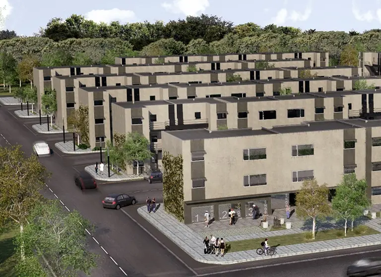 Presentaron las primeras viviendas sociales sustentables del paí­s