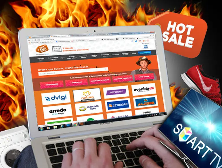 El Hot Sale, "a full" en sus primeras horas: se vendieron 4 celulares y un promedio de 3,5 TV por minuto