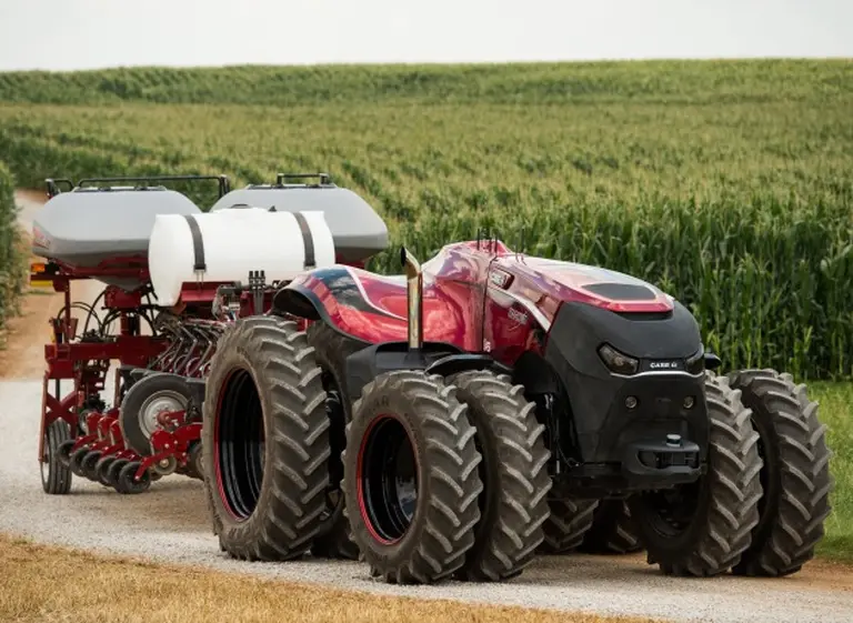 Case IH presentó el primer tractor autónomo en la Argentina