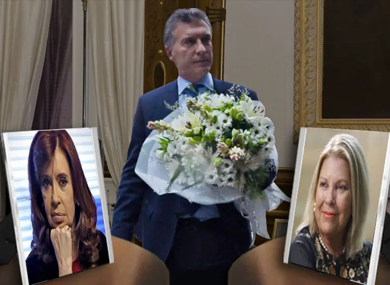 Paradoja electoral: la estrategia de campaña de Macri tambalea por Carrió pero se afirma por Cristina